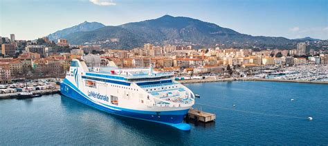 Welcome aboard the Piana, our ferry to Corsica .